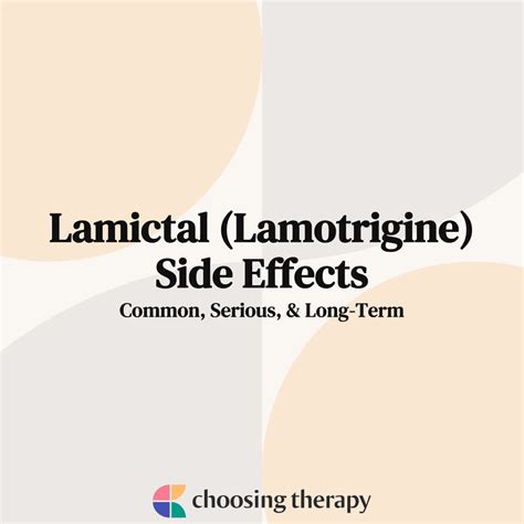 long term effects of lamictal.